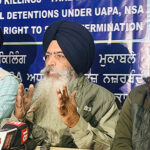 Dal khalsa hold protest march