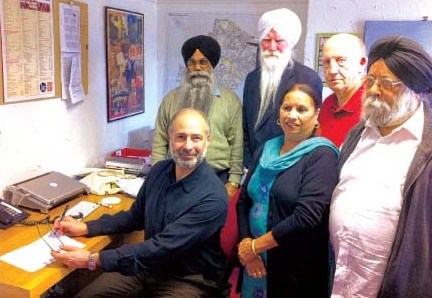 British MP signing Sikh Genocide 1984 petition