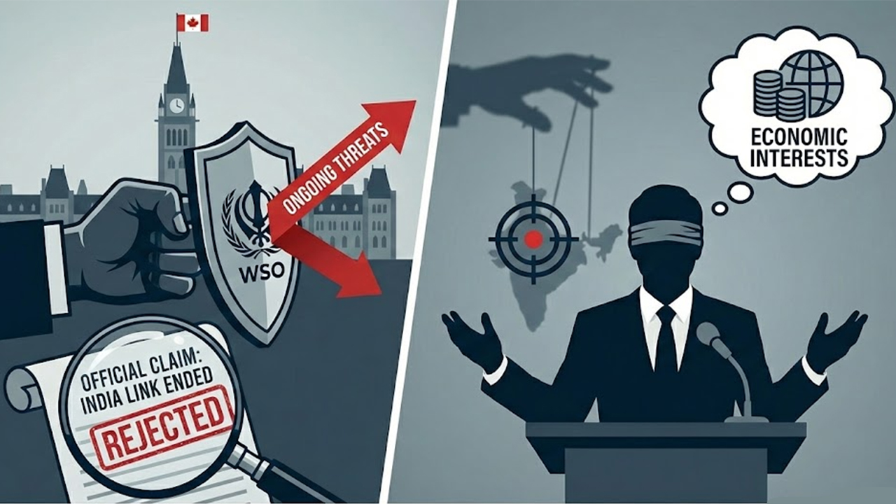 WSO Rejects Canadian Official’s Claim That India Is No Longer Linked to Violent Crimes