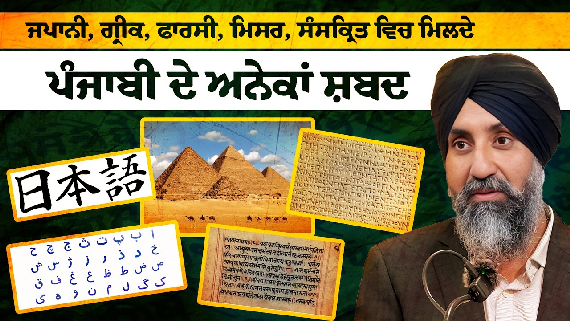 Speech of Ramandeep Singh on Traces of Punjabi in World Languages