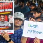 Protest at Jantar Mantar by Students led by CJP