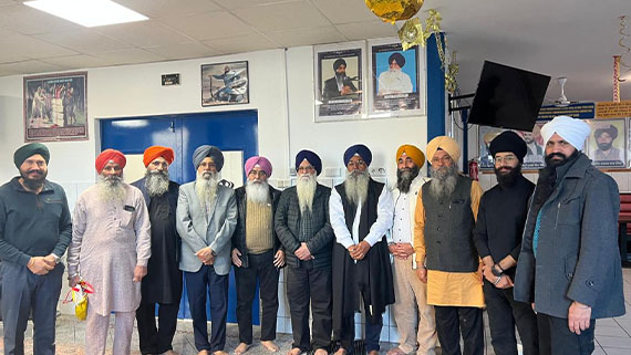 Sevadars of Gurdwara Sikh Center Frankfurt